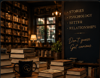 The Bookstore — Decode Her Signals story world